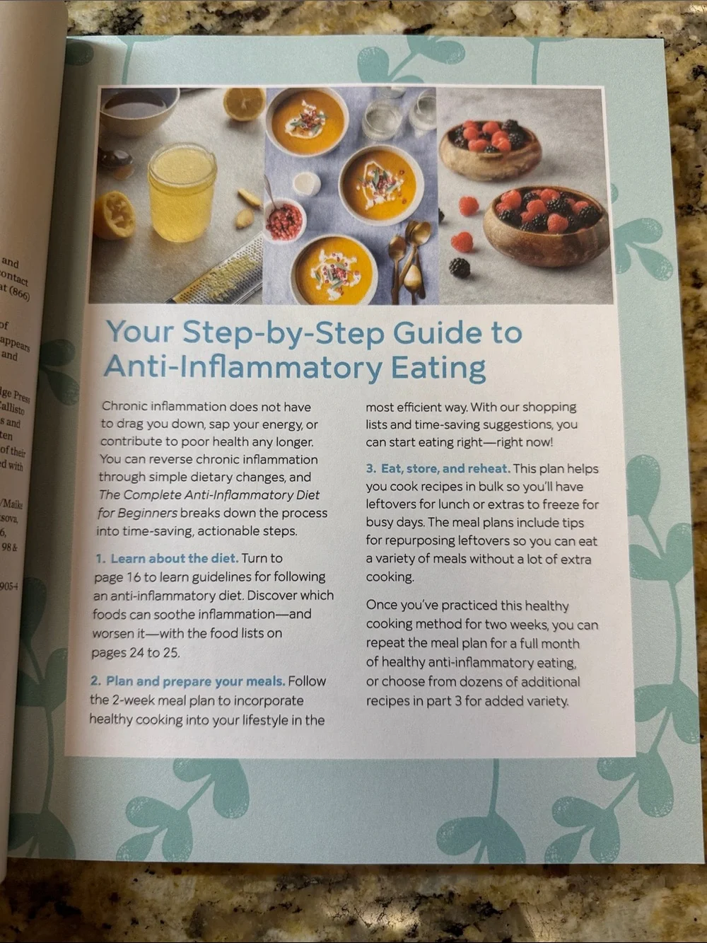 The Complete Anti-Inflammatory Diet for Beginners - Blue Cover
